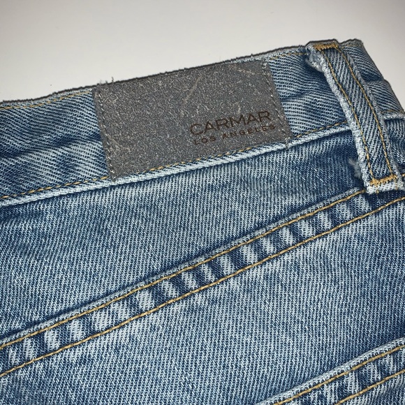 Carmar LENNOX High Rise Cheeky Denim Shorts 24 NWT - Picture 7 of 7